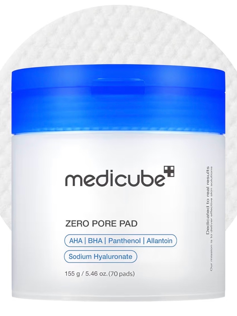 medicube Toner Pads Zero Pore Pad 2.0 for Exfoliation and Pore Care